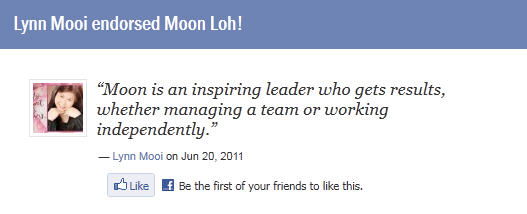 Moon Loh Testimonial