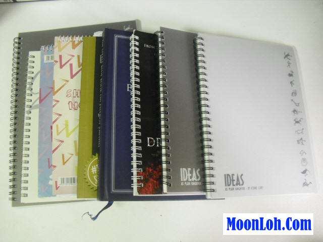 Moon Loh note books